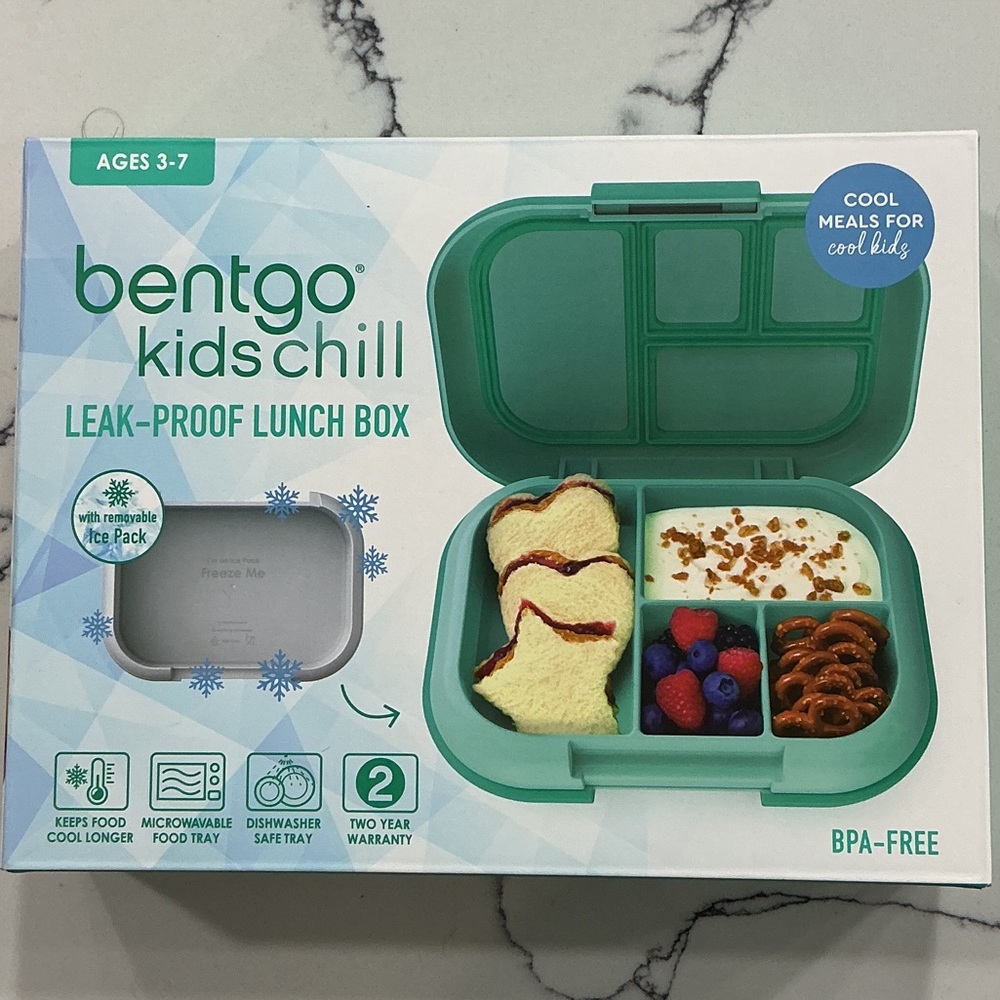 Bentgo Kids Chill Leak-Proof Lunch Box - Green